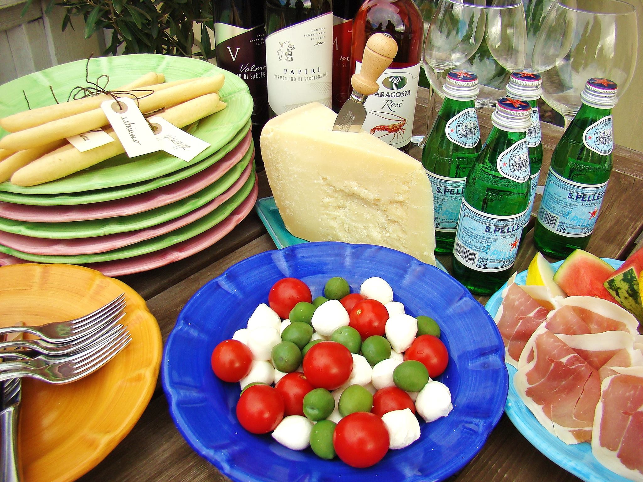 Italiensk mat på Delitalia